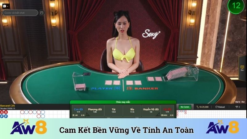 Giới Thiệu AW8 Cam kết bền vững về tính an toàn trung thực