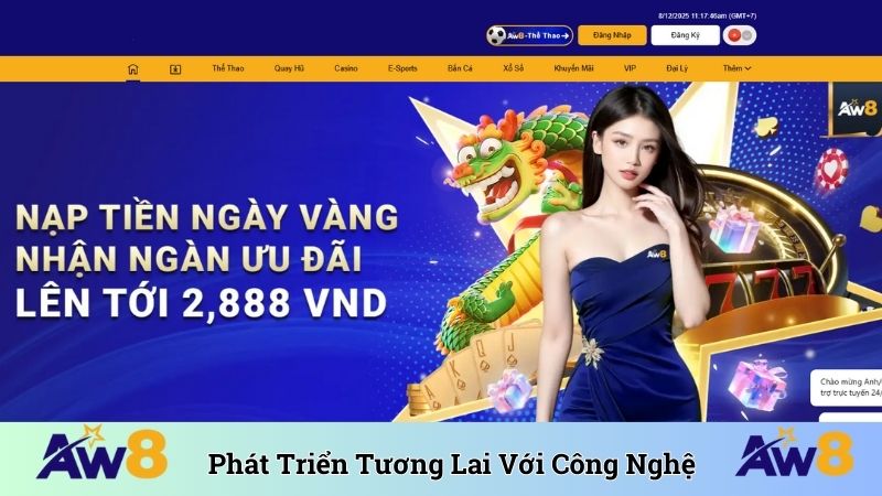 Tác Giả AW8 Phát triển tương lai với công nghệ mới